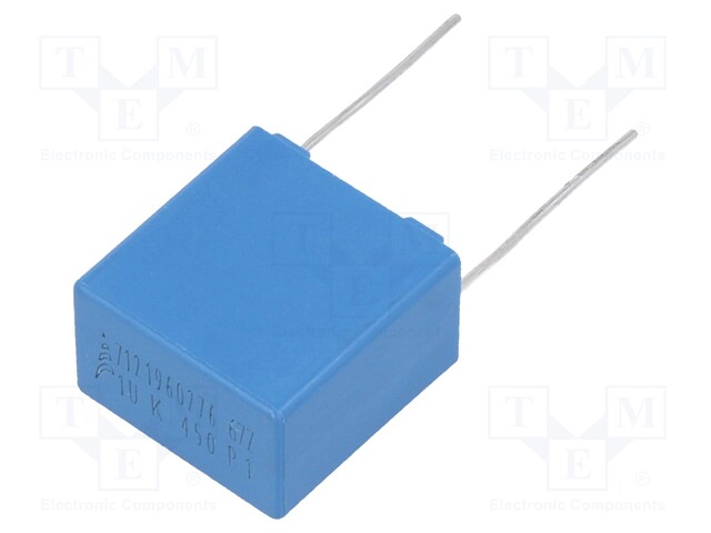 DC Film Capacitor, 1 µF, 450 V, Metallized PP, ± 10%, B32672Z Series