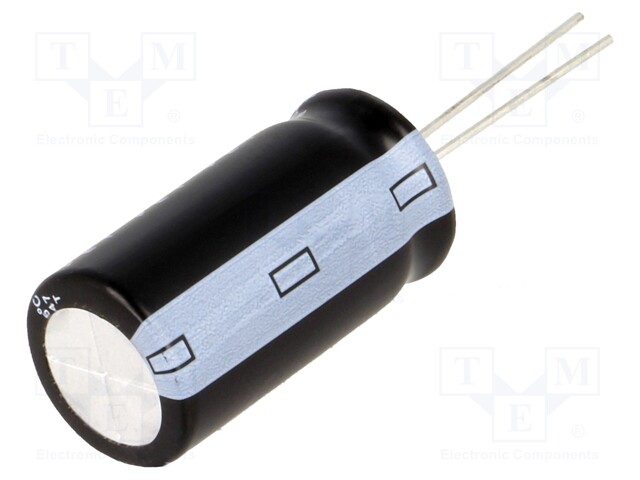 Capacitor: electrolytic; THT; 33uF; 400VDC; Ø16x20mm; Pitch: 7.5mm