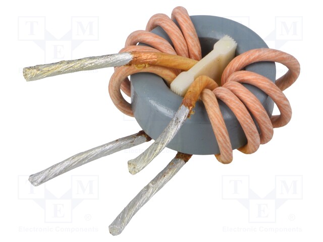 Inductor: wire; THT; 470uH; 50A; 1mΩ; 230VAC; 21x12mm; -20÷+50%