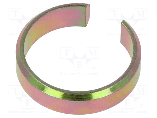 Clamping ring; HJ-08,HJ-I-06; brass; -45÷105°C; Plating: nickel