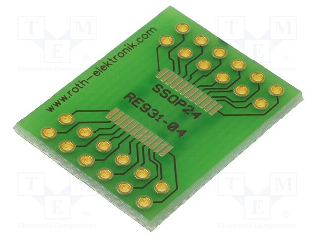 Board: universal; double sided,multiadapter; W: 61.4mm; L: 81.7mm