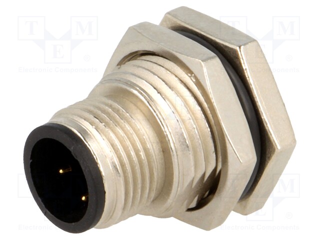 Socket; M12; PIN: 3; male; A code-DeviceNet / CANopen; soldering