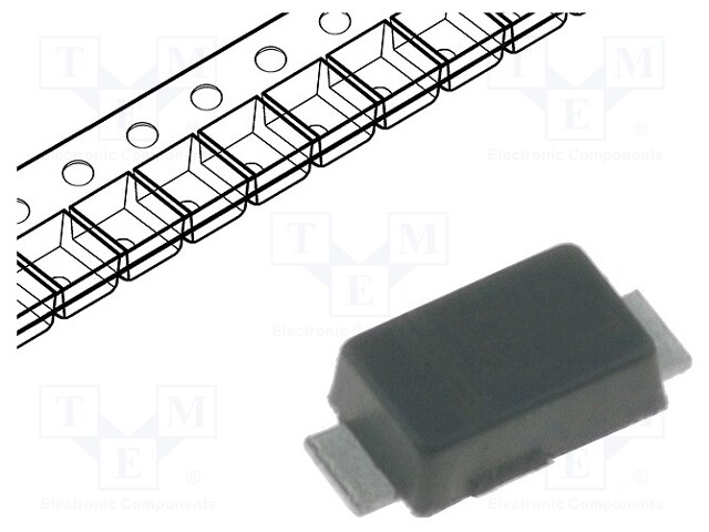 Diode: Zener; 0.8W; 24V; SMD; reel,tape; DO219AB; single diode