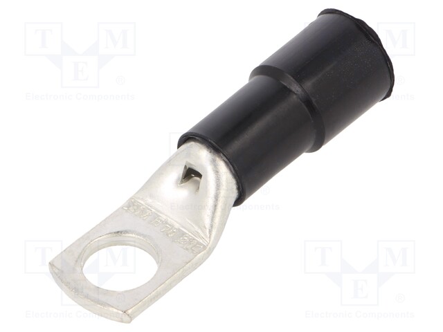 Tip: ring tube; M14; Ø: 14.5mm; 70mm2; crimped; for cable; insulated