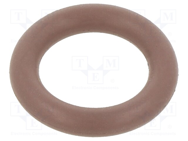 O-ring gasket; FPM; D: 3mm; Øint: 11mm; brown; -20÷200°C