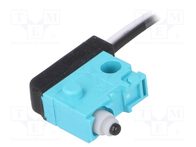 Microswitch SNAP ACTION; without lever; SPST-NO; 0.1A/30VDC
