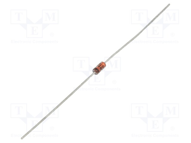 Diode: Zener; 0.5W; 6.2V; DO35; single diode; 5uA