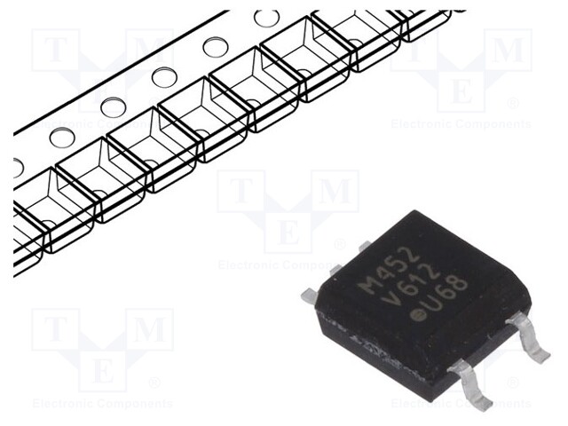 Optocoupler; SMD; Channels: 1; Out: transistor; Uinsul: 3.75kV; SOP5