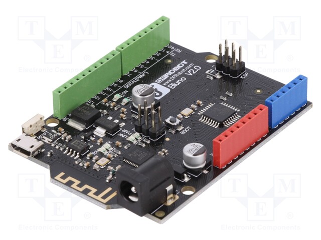 Controller; Arduino; 7÷12VDC; Bluetooth; IC: CC2540; Series: Bluno