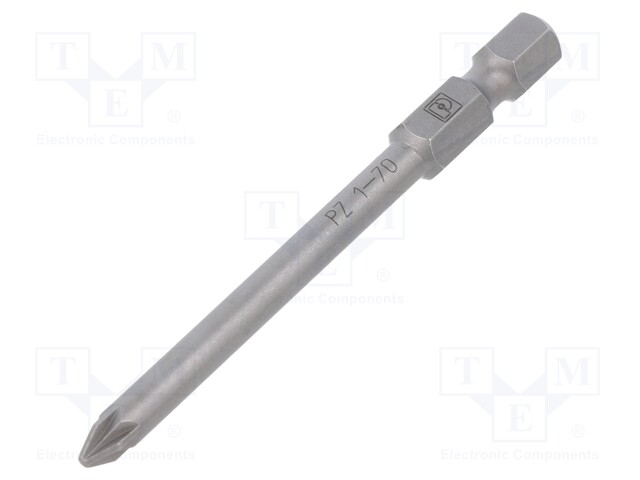 Screwdriver bit; Pozidriv®; Overall len: 70mm