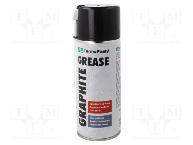 Grease; spray; can; SMAR GRAFITOWY; 400ml; -20÷50°C