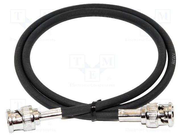 Test lead; BNC plug,both sides; Len: 3m; Plating: gold-plated