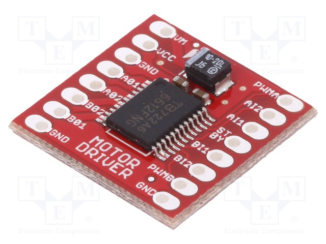 DC-motor driver; TB6612FNG; PWM,TTL; 1.2A; Uin mot: 0÷15V