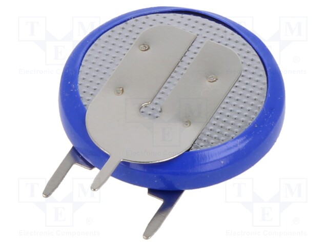 Battery: lithium; 3V; CR2032,coin; Body dim: Ø20x3.2mm; 210mAh