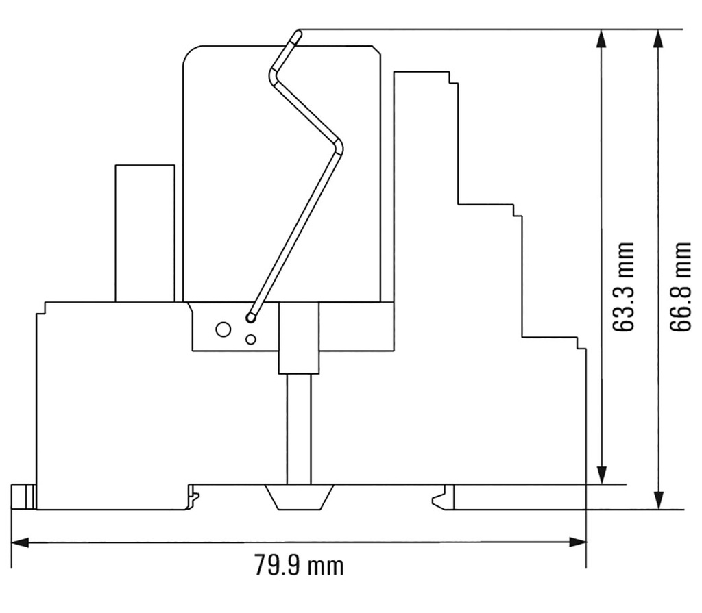 Relay: interface; DPDT; Ucoil: 220VDC; 10A; DIN; Variant: Relay set