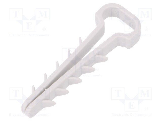 Holder; grey; Application: for flat cable; 100pcs; Man.series: UWP