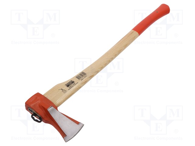 Axe; steel; 800mm; 2.66kg; ashwood; Conform to: DIN 7287 A