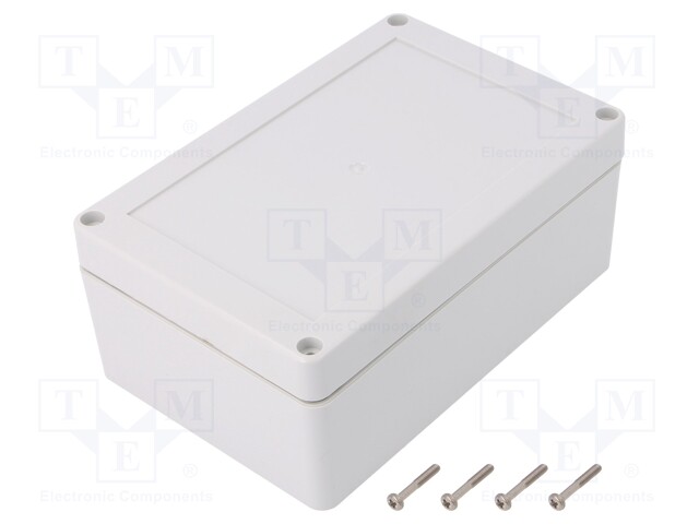 Enclosure: multipurpose; X: 100mm; Y: 150mm; Z: 60mm; ZP; ABS; gasket