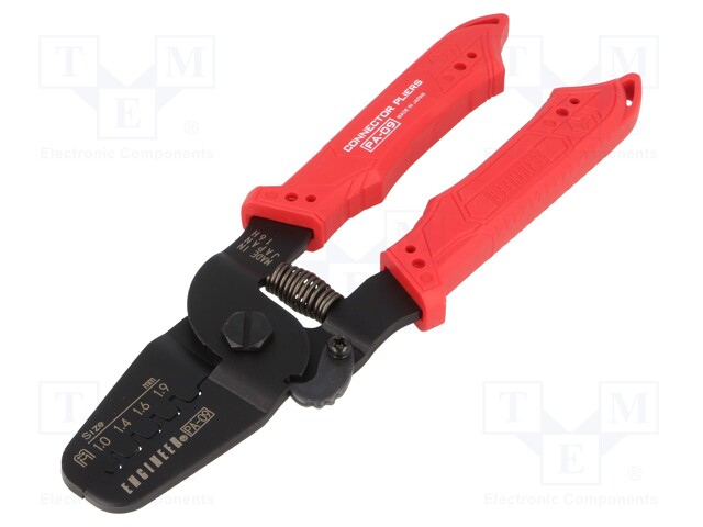 Tool: for crimping; non-insulated terminals,terminals