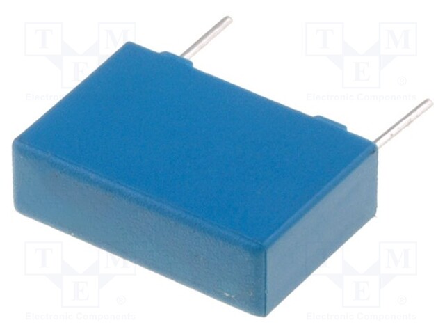 Capacitor: polypropylene; X2; 10nF; 10mm; ±20%; 4x9x13mm; 305VAC