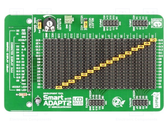 Expansion board; screw terminal,IDC10 x4