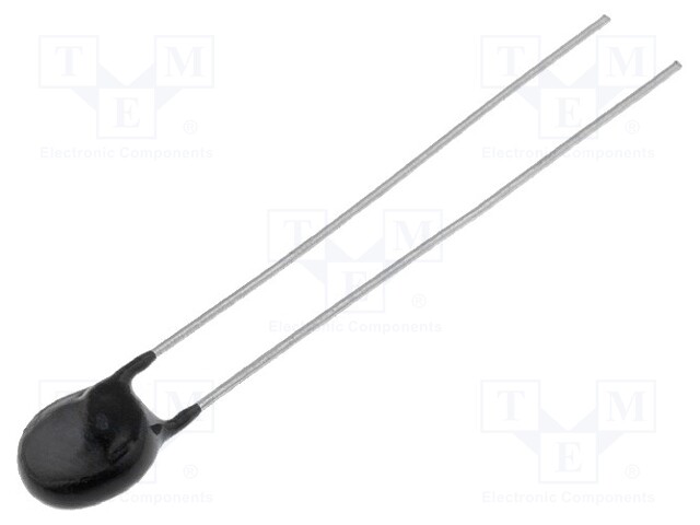 NTC thermistor; 10kΩ; THT; 4000K; -55÷125°C; 500mW; Ø6.5mm