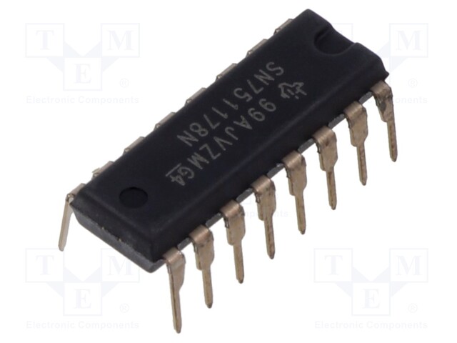 IC: interface; receiver,driver; full duplex,RS422 / RS485