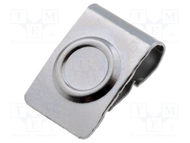 Contact; Mounting: push-in; Size: AA,R6; Batt.no: 1; Contacts: steel