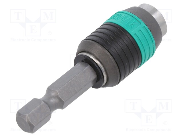 Holders for screwdriver bits; Socket: 1/4"; Overall len: 50mm