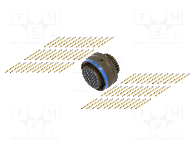 Connector: circular; D38999 series I; plug; female; PIN: 66; 5A