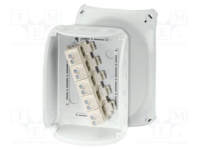 Enclosure: junction box; X: 155mm; Y: 210mm; Z: 92mm; IP66,IP67; grey