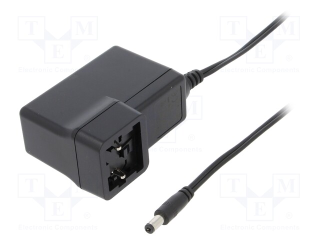 Power supply: switched-mode; 12VDC; 4.5A; Out: 5,5/2,1; 54W; 88%