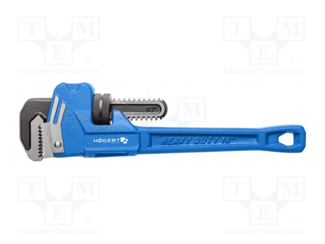 Wrench; adjustable; 250mm; Max jaw capacity: 34mm