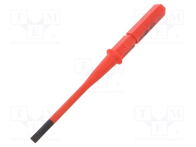 Screwdriver bit; slot; SL 4,5mm; 1kVAC; Works with: T4925