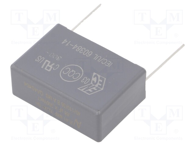 Capacitor: polypropylene; Y2; 680nF; 37.5mm; ±10%; 41.5x28.5x16mm