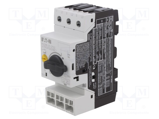 Motor breaker; 12.5kW; 220÷690VAC; for DIN rail mounting; IP20