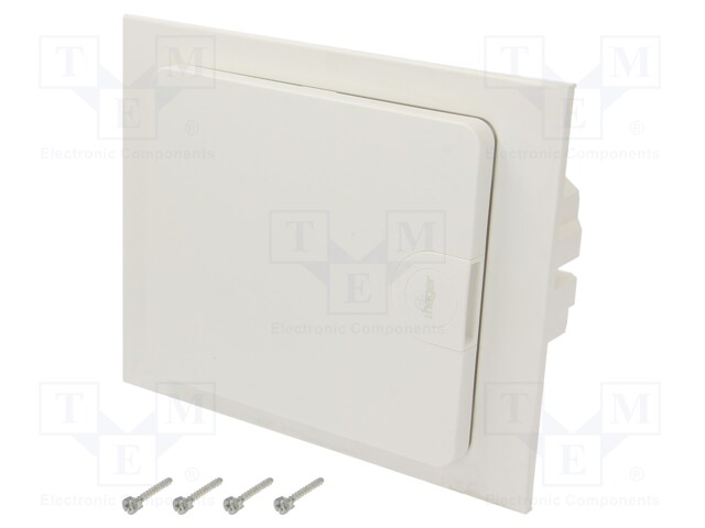 Enclosure: for modular components; golf; IP40; No.of mod: 8