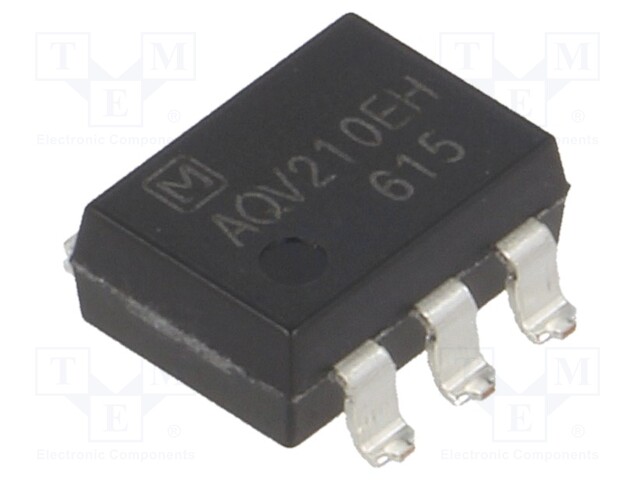 Relay: solid state; Icntrl max: 3mA; 130mA; max.350VAC; max.350VDC