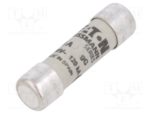 Fuse: fuse; gG; 8A; 500VAC; ceramic,cylindrical,industrial