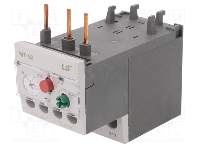 Thermal relay; Series: METASOL; Auxiliary contacts: NO + NC; IP20