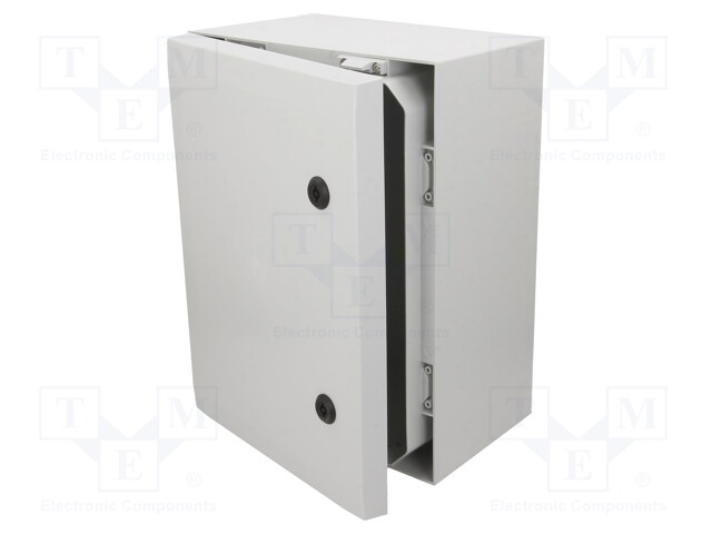 Enclosure: wall mounting; X: 300mm; Y: 400mm; Z: 210mm; ARCA; grey