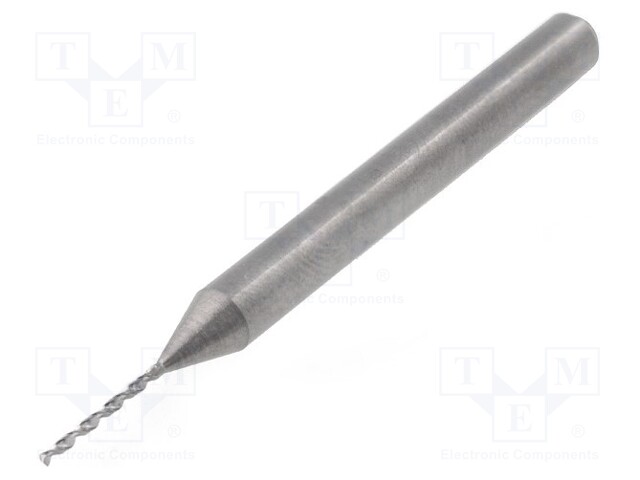 Drill bit; PCB; Ø: 0.6mm; carbon steel; 1/8" (3,175mm)