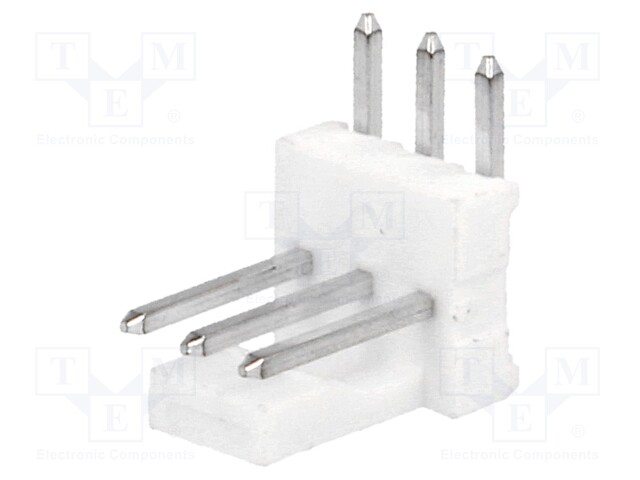 Socket; wire-board; male; PIN: 3; 2.54mm; THT; MAS-CON; tinned