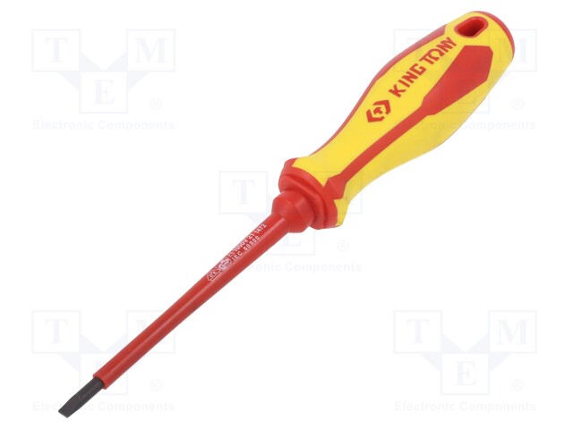 Screwdriver; slot; insulated