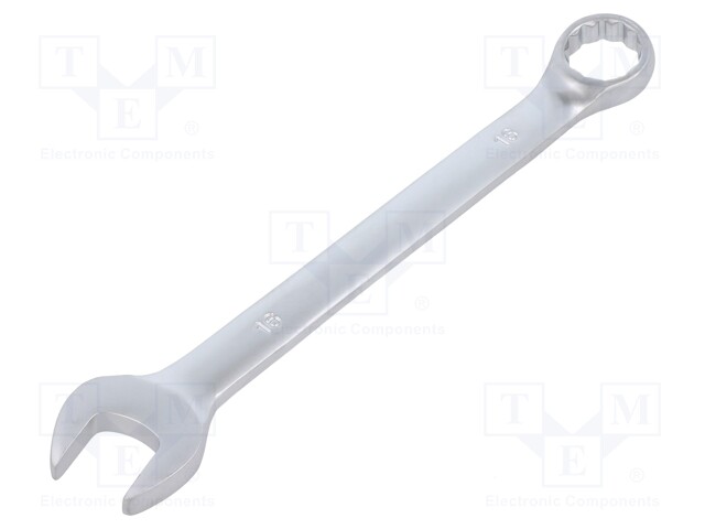 Wrench; combination spanner; 16mm; Chrom-vanadium steel; satin