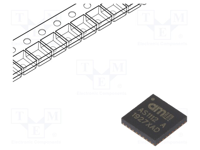 Driver; LED controller; SPI; 0.1A; Channels: 16; 0÷15V; TQFN32