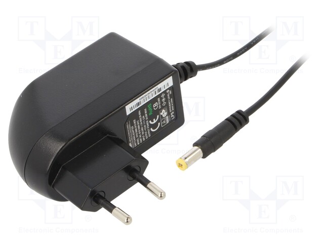 Power supply: switched-mode; volatage source; 12VDC; 2A; 24W