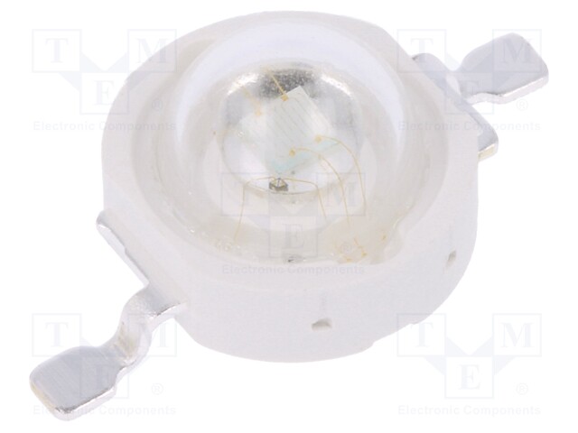 Power LED; EMITER; blue; Pmax: 3W; 455-475nm; 39.8÷55lm; 130°