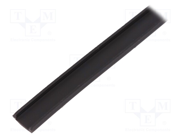 Protective channel; black; UL94V-0; Man.series: LFPC; 10.3mm