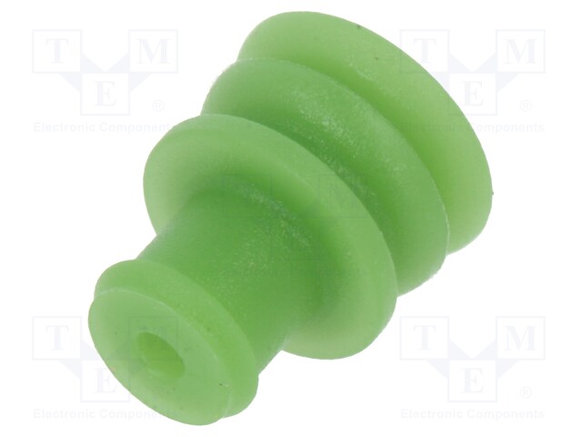 Gasket for wire; Superseal 1.5; green; Øcable: 1.4÷1.7mm